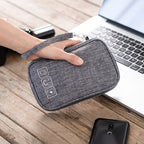 Portable Tech Pouch – håll ordning på laddare & kablar
