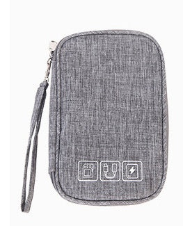 Portable Tech Pouch – håll ordning på laddare & kablar