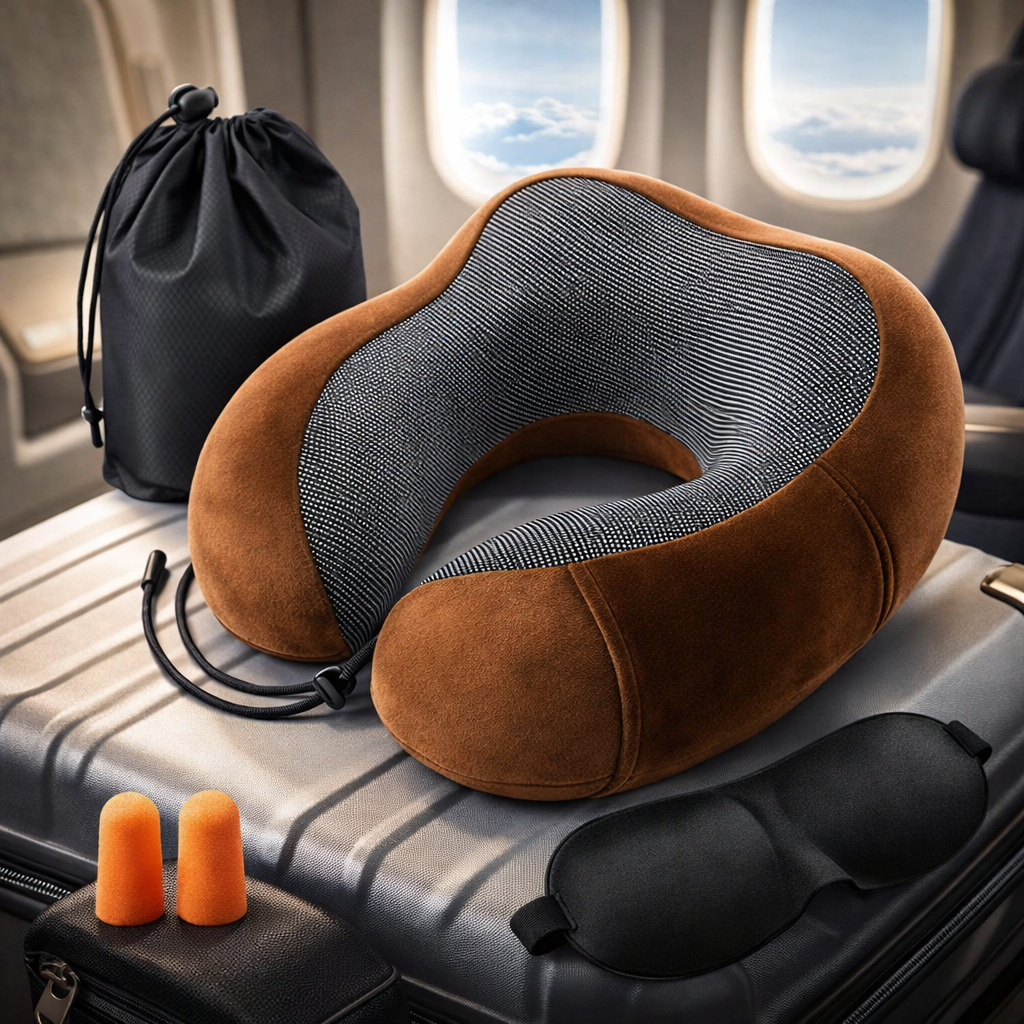 Travel Comfort Set – Nackkudde + tillbehör