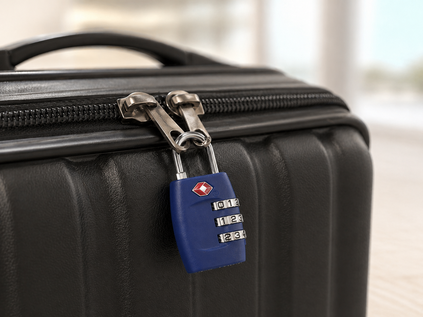 TSA-kodlås för resväskor