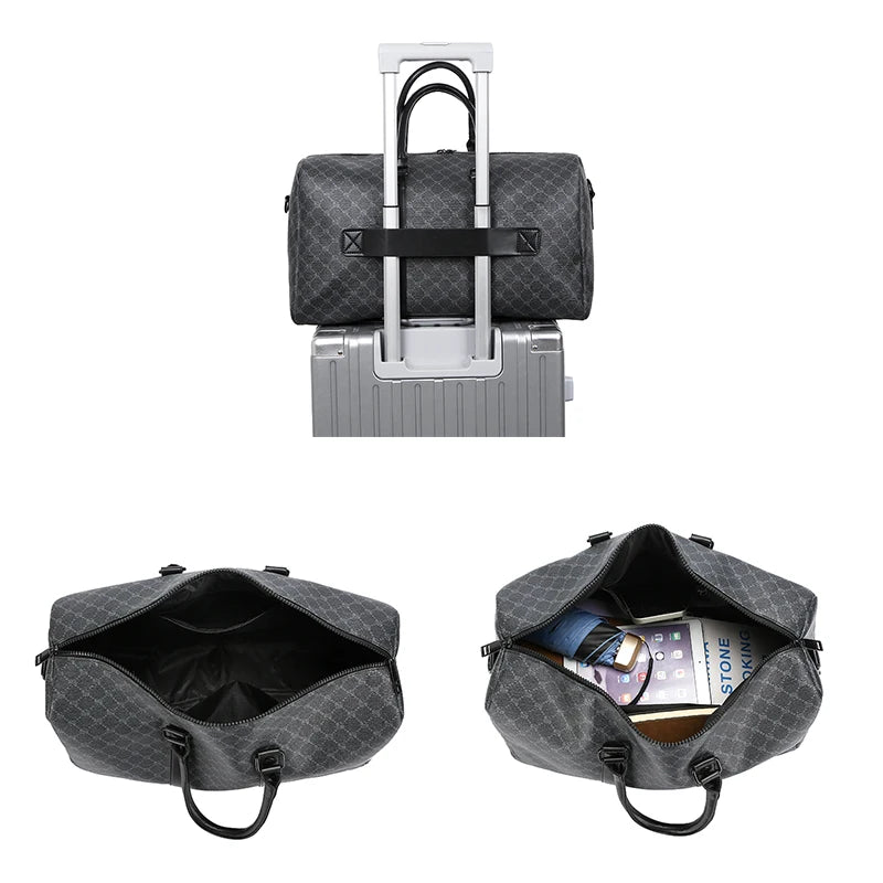 UrbanVoyage – Svart Weekendbag för Resa & Business