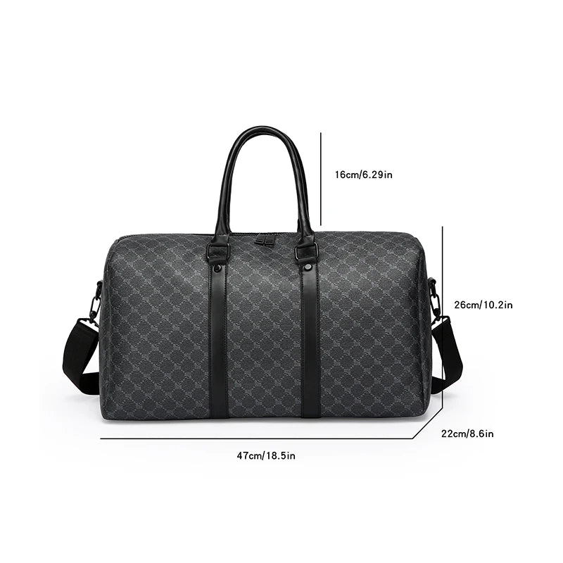 UrbanVoyage – Svart Weekendbag för Resa & Business
